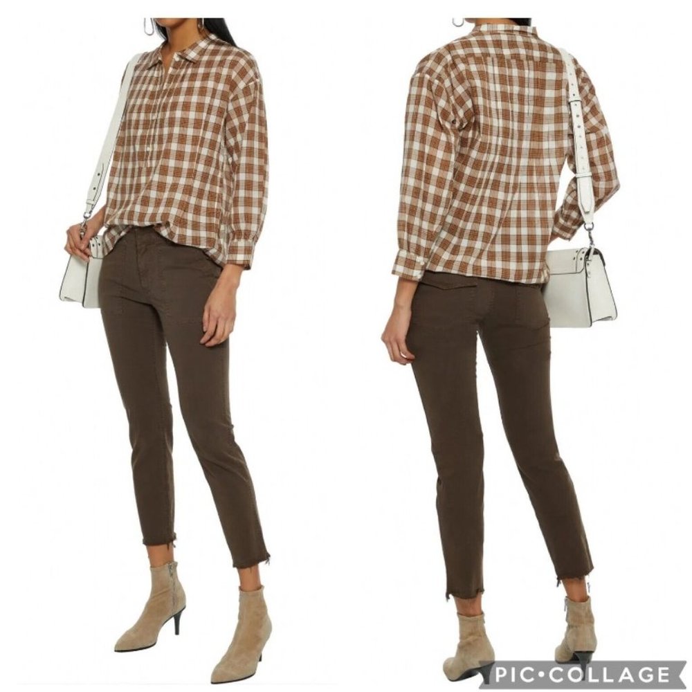 Nili‎ Lotan Jenna Pants Brown Size 4
